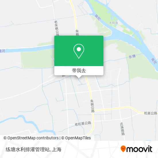 练塘水利排灌管理站地图