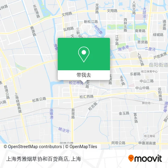 上海秀雅烟草协和百货商店地图