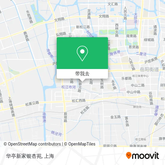 华亭新家银杏苑地图