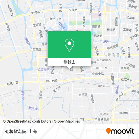 仓桥敬老院地图