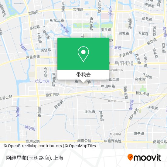 网绅星咖(玉树路店)地图