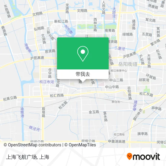 上海飞航广场地图