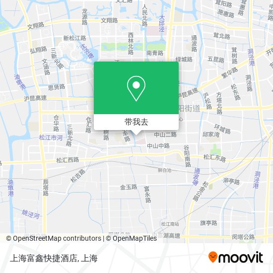 上海富鑫快捷酒店地图