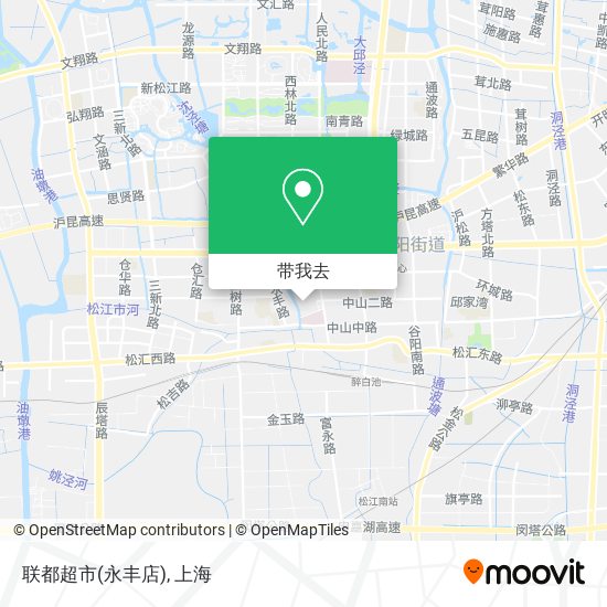 联都超市(永丰店)地图