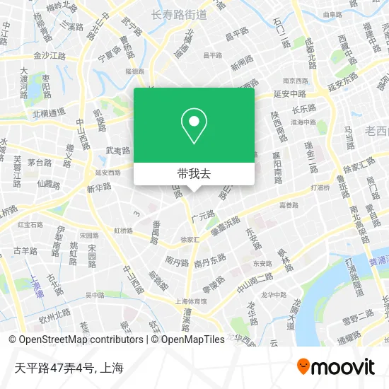 天平路47弄4号地图