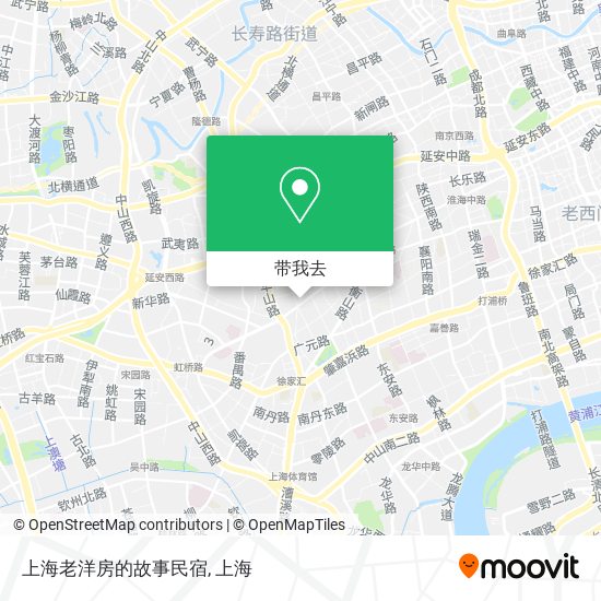 上海老洋房的故事民宿地图