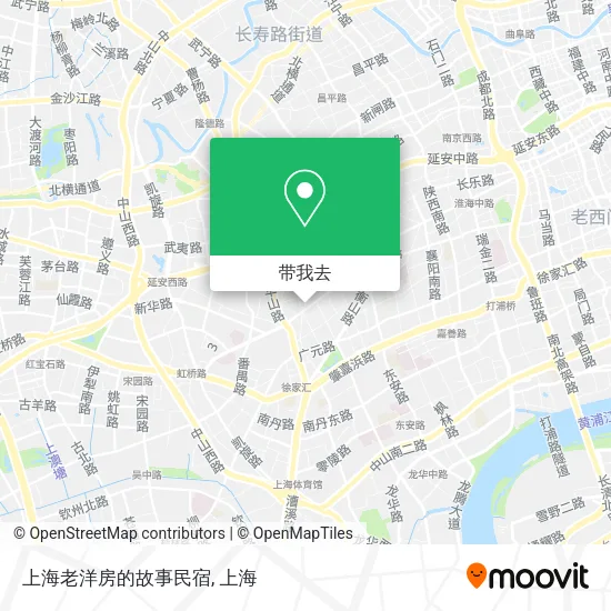 上海老洋房的故事民宿地图