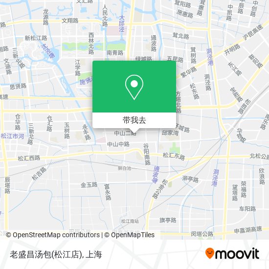 老盛昌汤包(松江店)地图