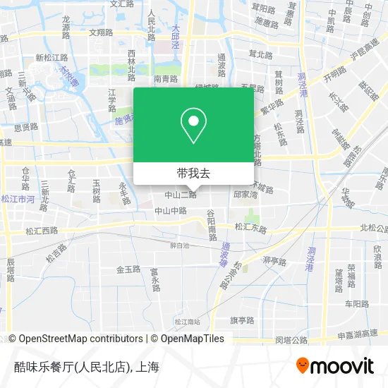 酷味乐餐厅(人民北店)地图