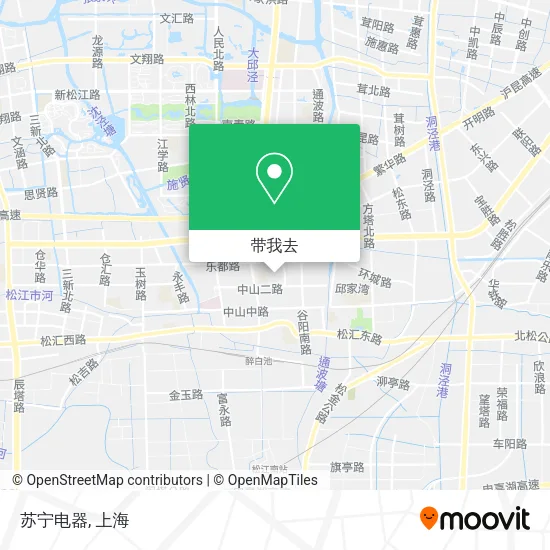 苏宁电器地图