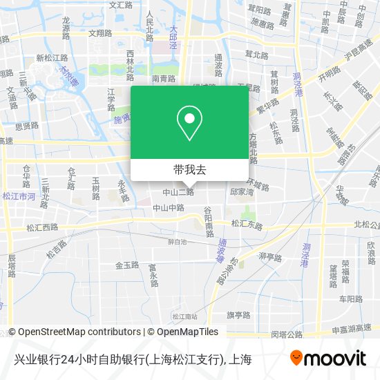兴业银行24小时自助银行(上海松江支行)地图