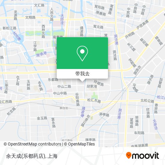 余天成(乐都药店)地图