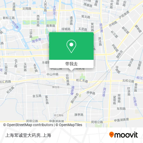 上海茸诚堂大药房地图