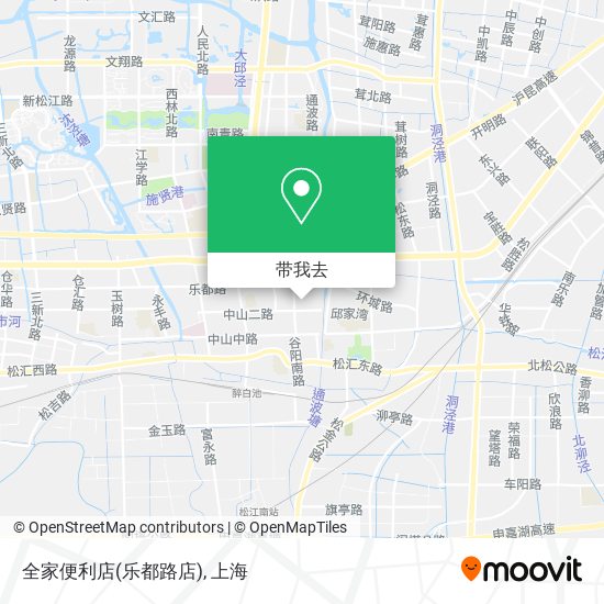 全家便利店(乐都路店)地图