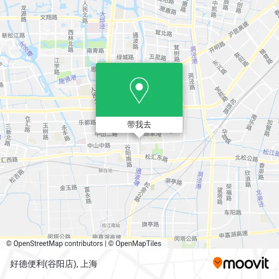 好德便利(谷阳店)地图