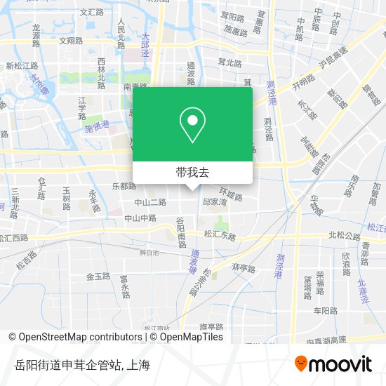 岳阳街道申茸企管站地图