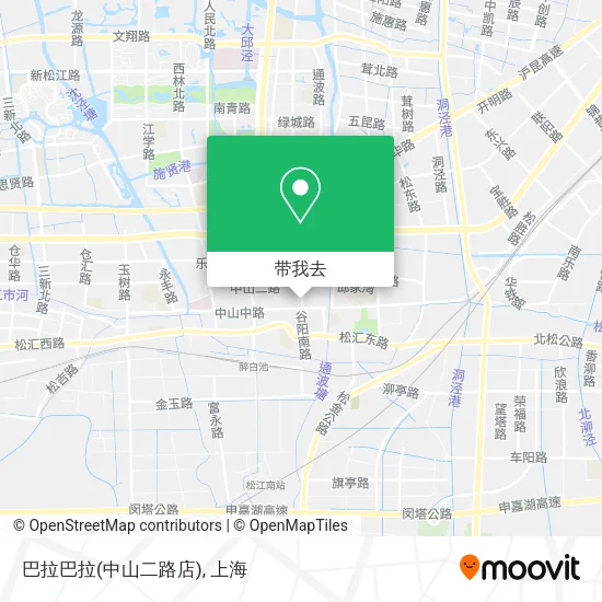 巴拉巴拉(中山二路店)地图