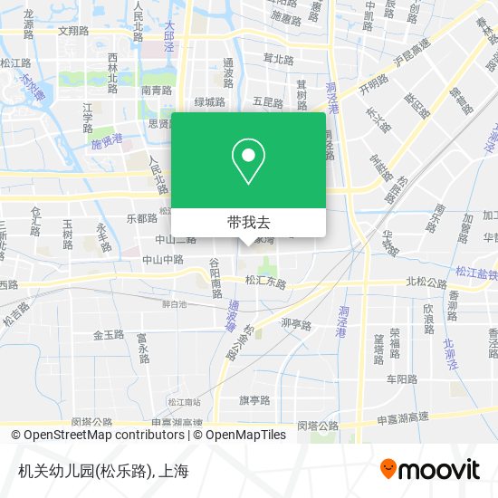 机关幼儿园(松乐路)地图