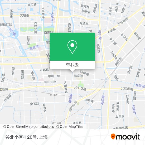 谷北小区-120号地图