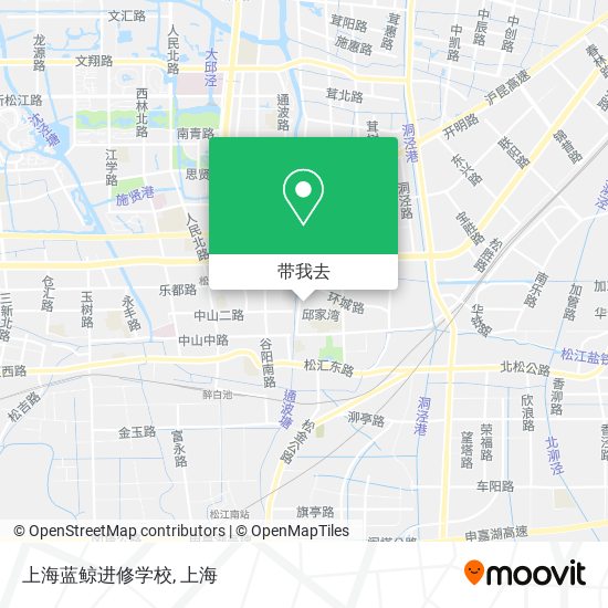 上海蓝鲸进修学校地图