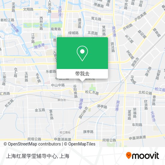 上海红屋学堂辅导中心地图