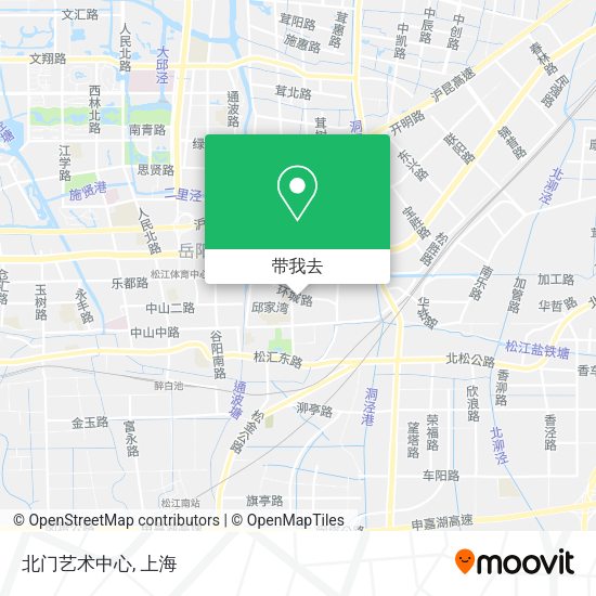 北门艺术中心地图