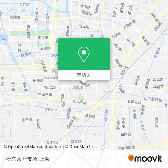 松东茶叶市场地图