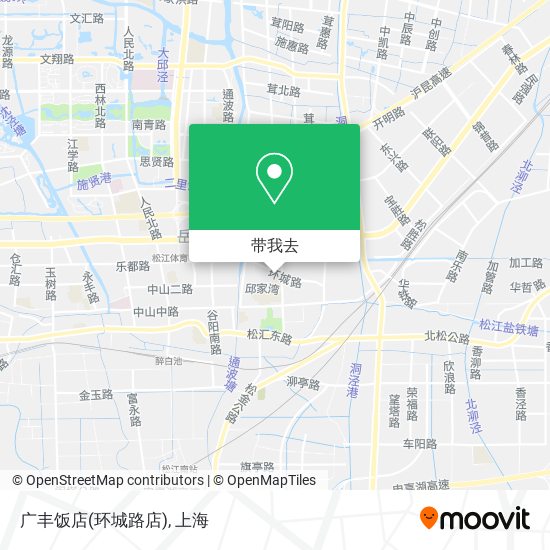 广丰饭店(环城路店)地图