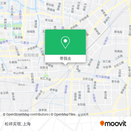 松祥宾馆地图