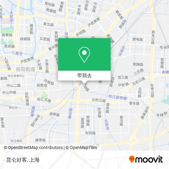 昆仑好客地图