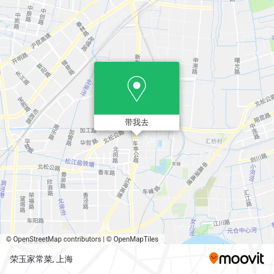 荣玉家常菜地图