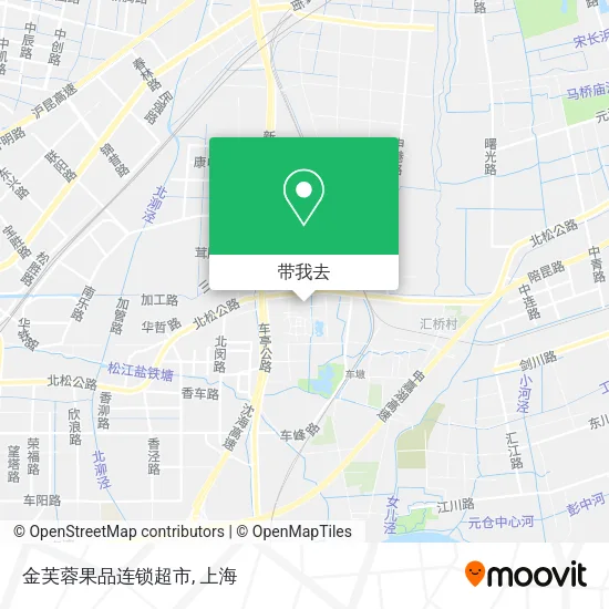 金芙蓉果品连锁超市地图