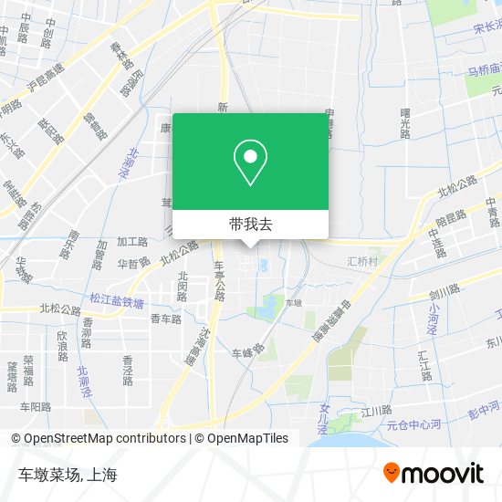 车墩菜场地图