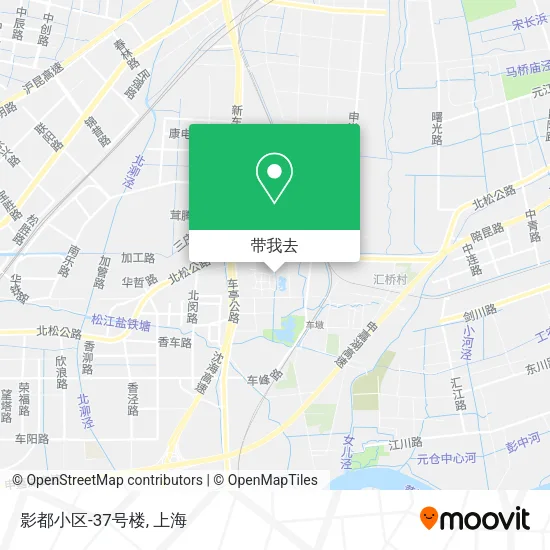 影都小区-37号楼地图