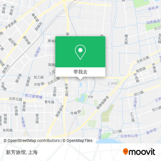新芳旅馆地图