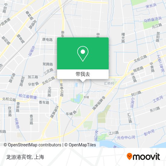 龙游港宾馆地图