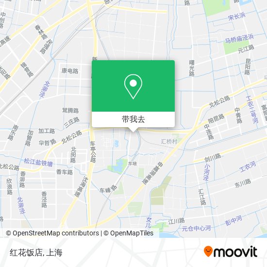 红花饭店地图