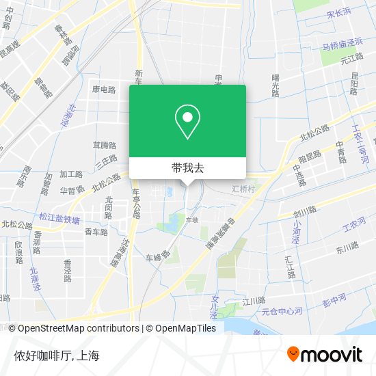 侬好咖啡厅地图