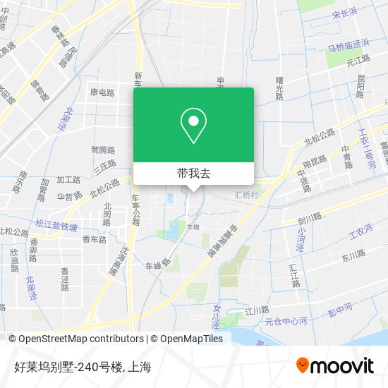 好莱坞别墅-240号楼地图