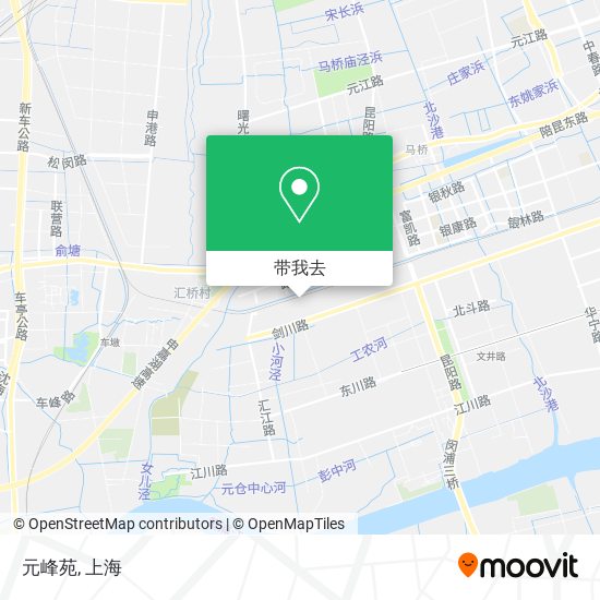 元峰苑地图