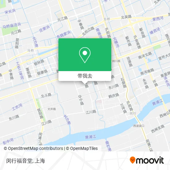闵行福音堂地图