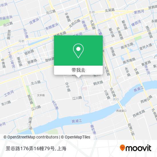 景谷路176弄16幢79号地图