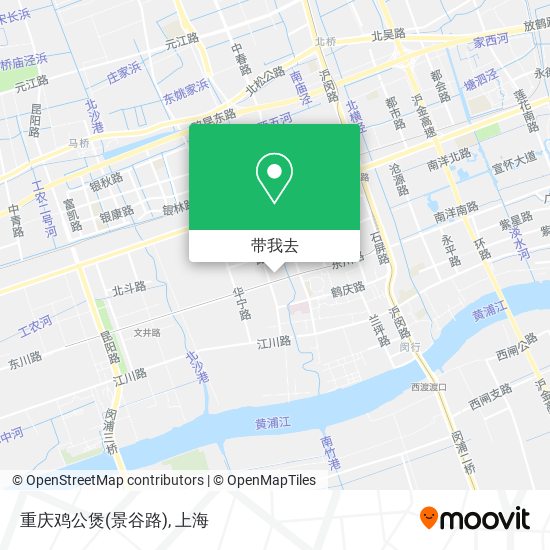 重庆鸡公煲(景谷路)地图