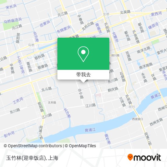 玉竹林(迎幸饭店)地图