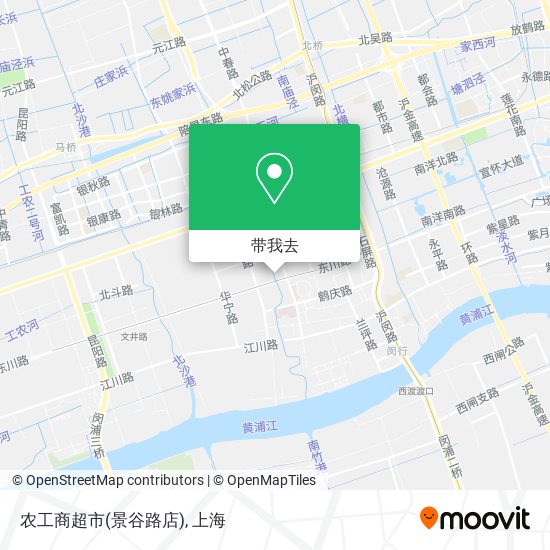 农工商超市(景谷路店)地图