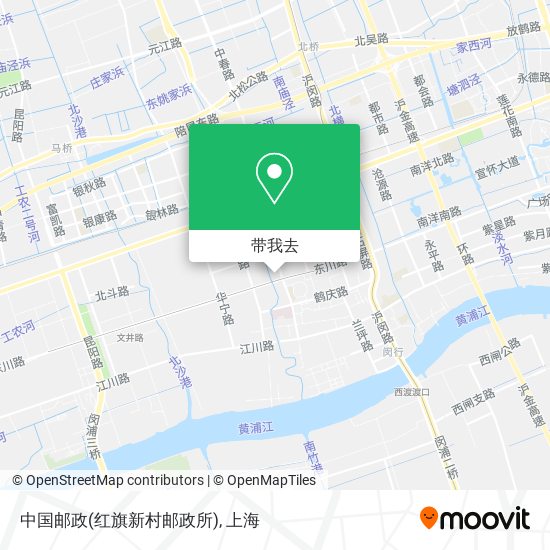 中国邮政(红旗新村邮政所)地图