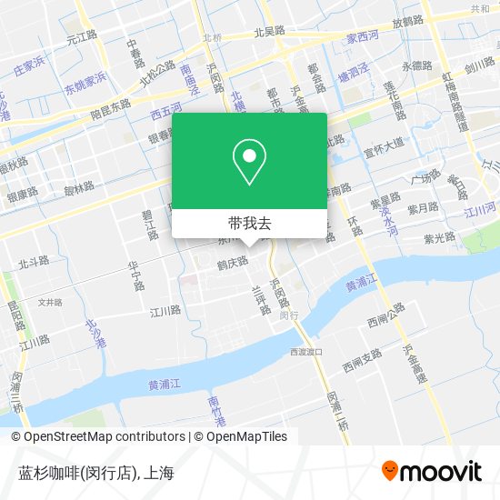 蓝杉咖啡(闵行店)地图