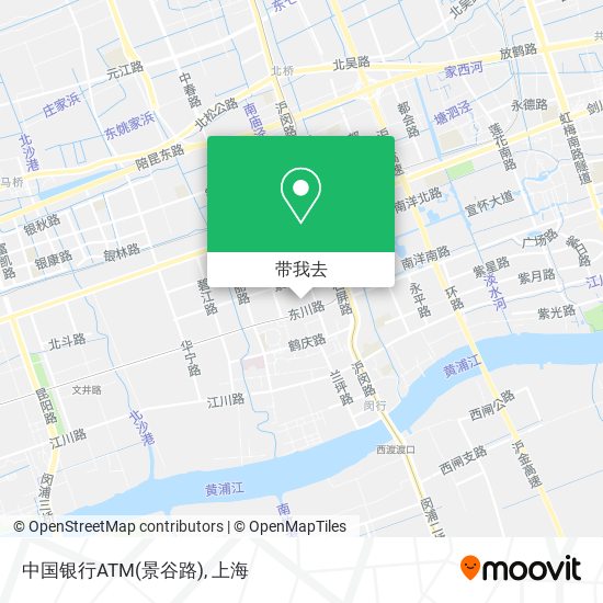 中国银行ATM(景谷路)地图