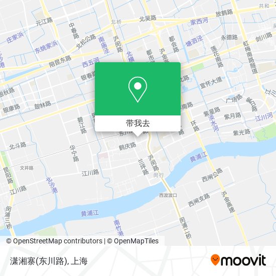 潇湘寨(东川路)地图