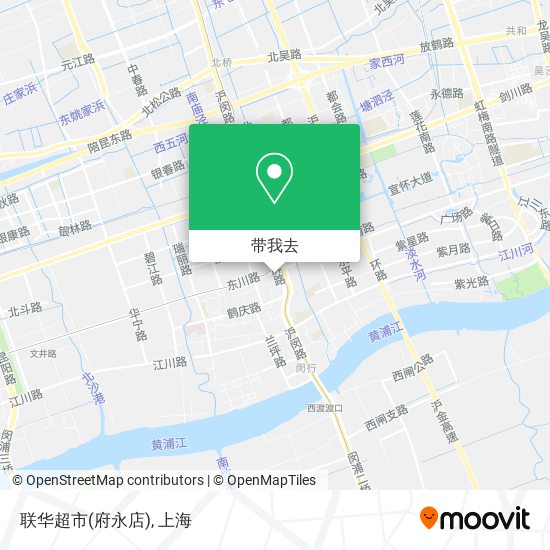 联华超市(府永店)地图